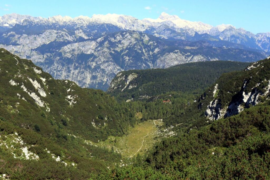Razgled iz Vogla na Triglav